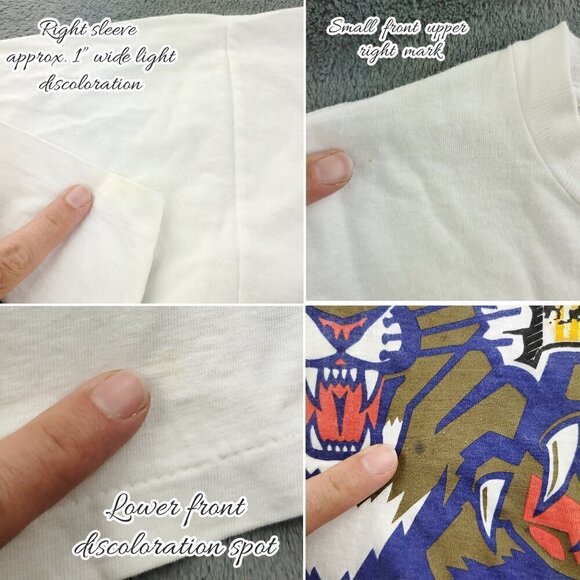 Magic Johnson T's Vintage T-Shirt Florida Panthers 1993 NHL Single Stitch XL - Picture 6 of 15